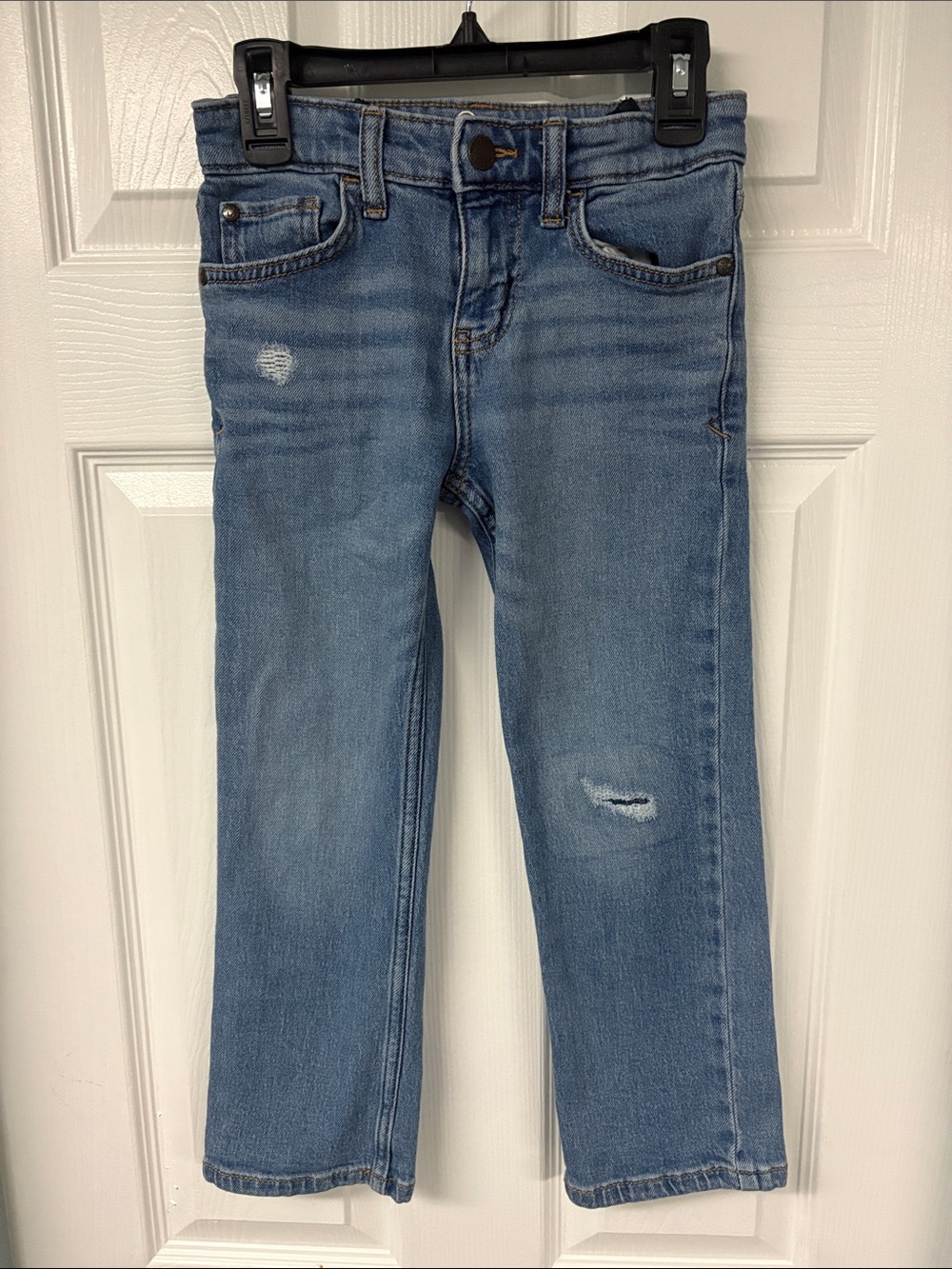 Art Class Boys Relaxed Straight Jeans in Light Blue Denim size 6